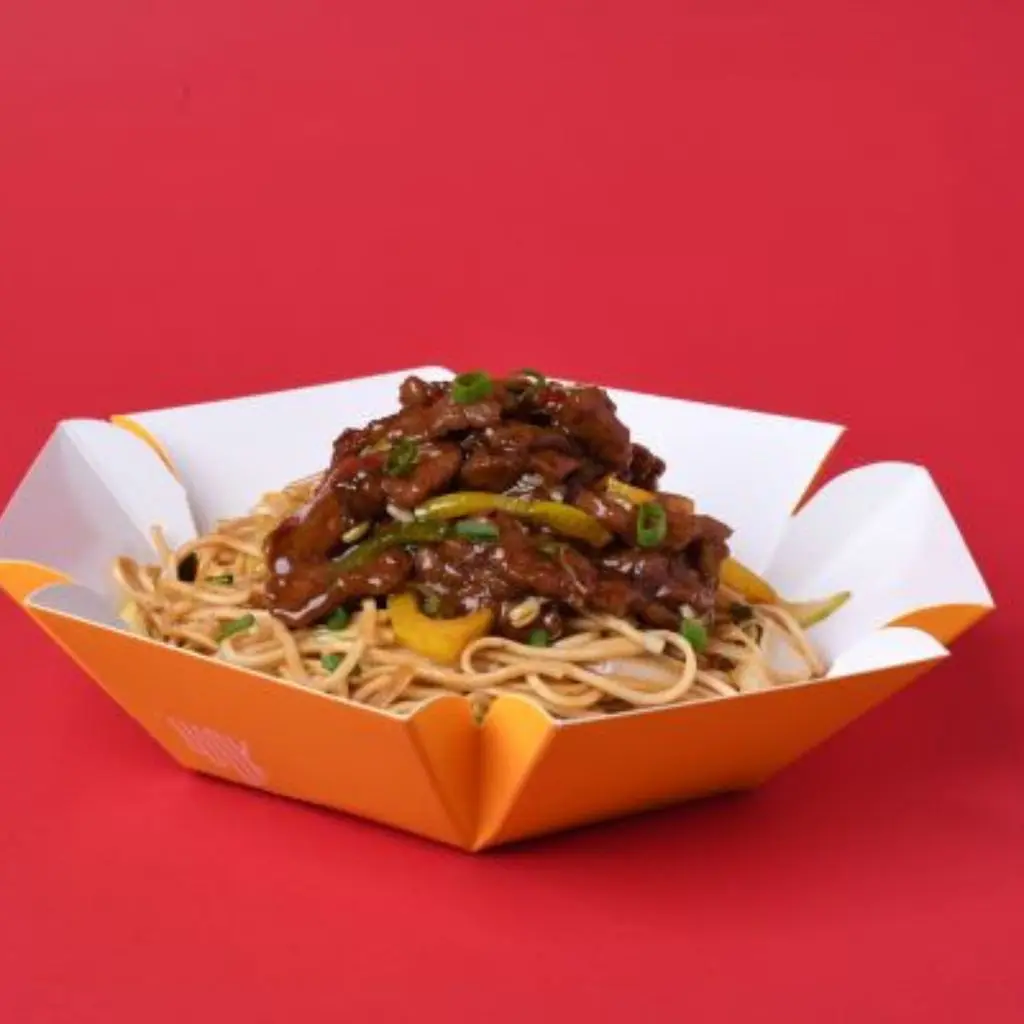 Beef Fire Wok with noodles